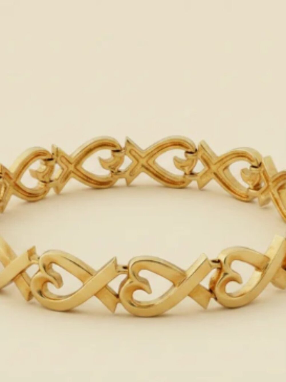 18K TIFFANY PALOMA PICASSO LOVING HEART Bracelet